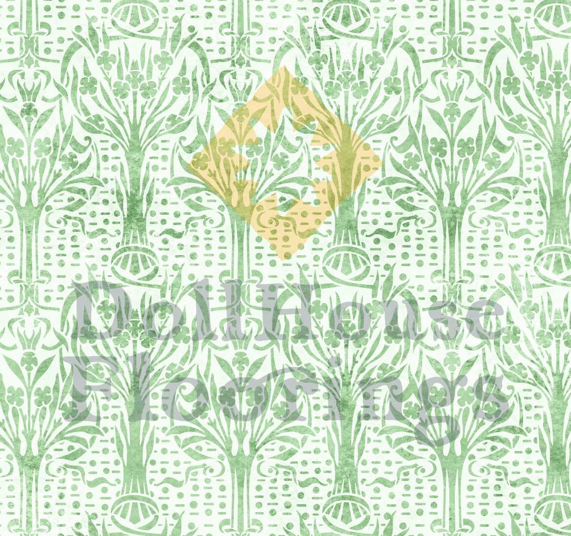 Olive Art Nouveau