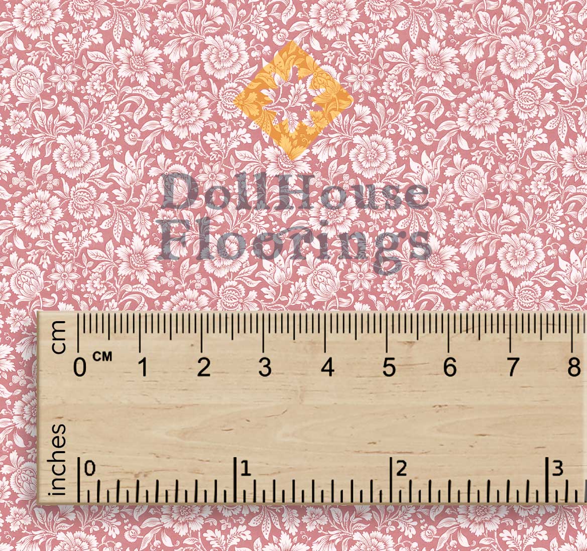 Chintz Pink Indian Floral - Image 4